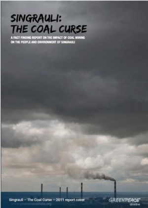 Singrauli-The Coal Curse-20111 Report cover