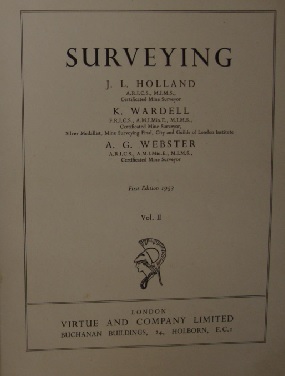 Surveying by J.L. Holland